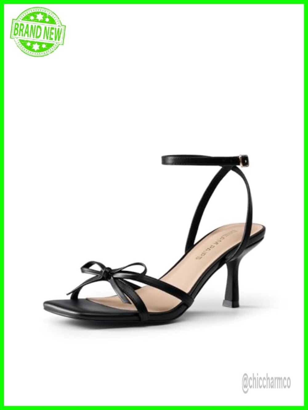 Elegant Bow Strappy Kitten Heel Sandals for Women